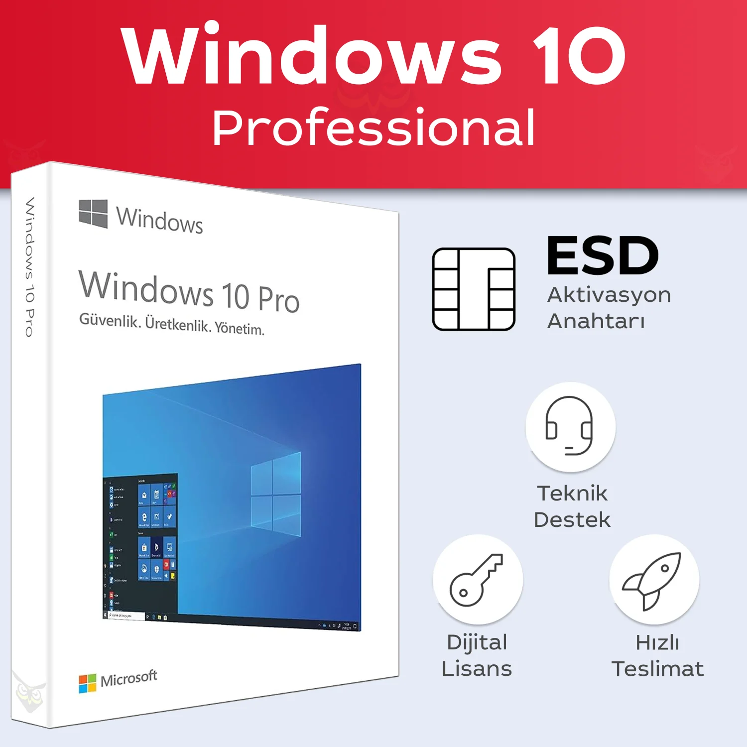 Windows 10 Pro Dijital Lisans Anahtarı