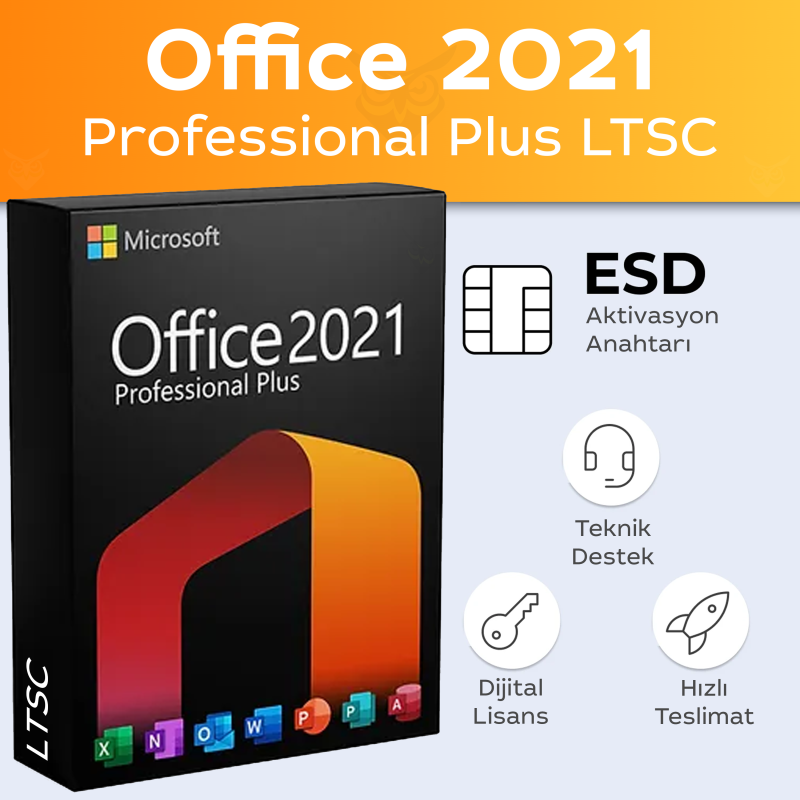 Office 2021 Pro Plus LTSC Dijital Lisans Anahtarı | Orijinal ve Uygun Fiyatlı