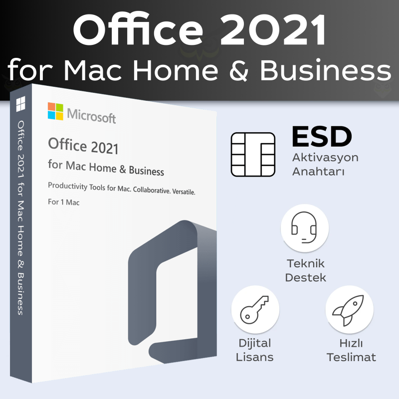 Office 2021 Home & Business Dijital Lisans Anahtarı | Orijinal ve Uygun Fiyatlı