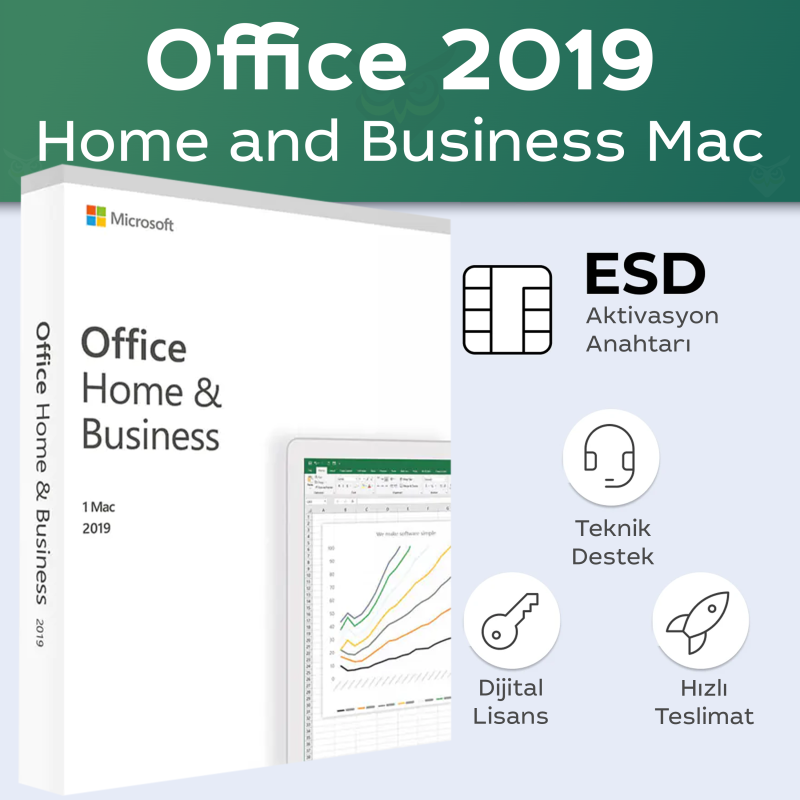 Office 2019 Home & Business Dijital Lisans Anahtarı | Orijinal ve Uygun Fiyatlı