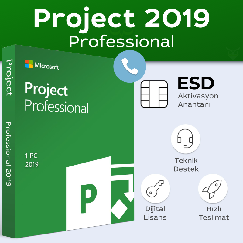 Uygun Project 2019 Professional Dijital Lisans Anahtarı Satın Al