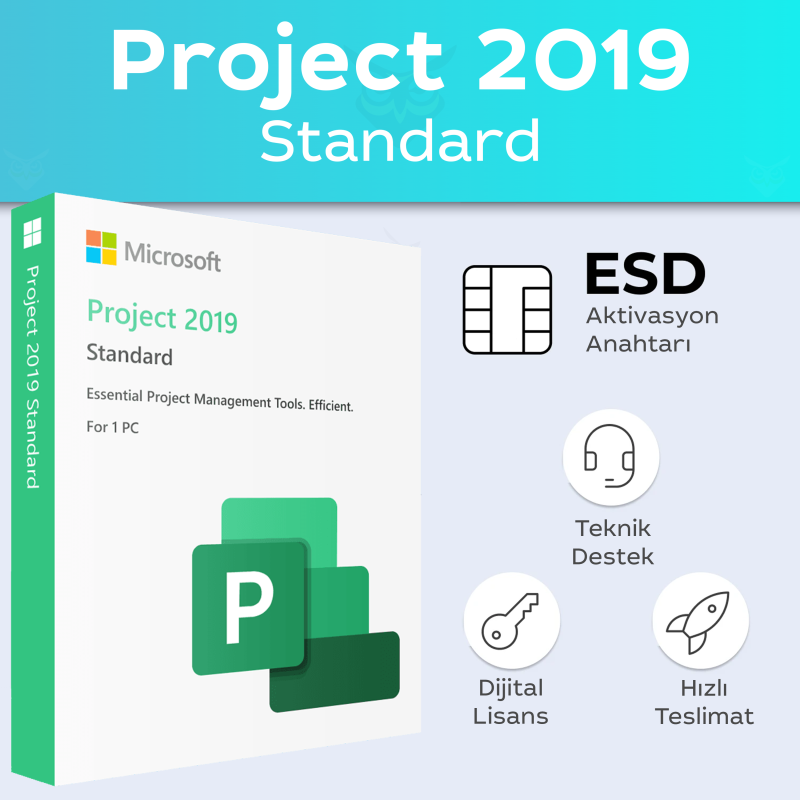 Uygun Project 2019 Standard Dijital Lisans Anahtarı Satın Al